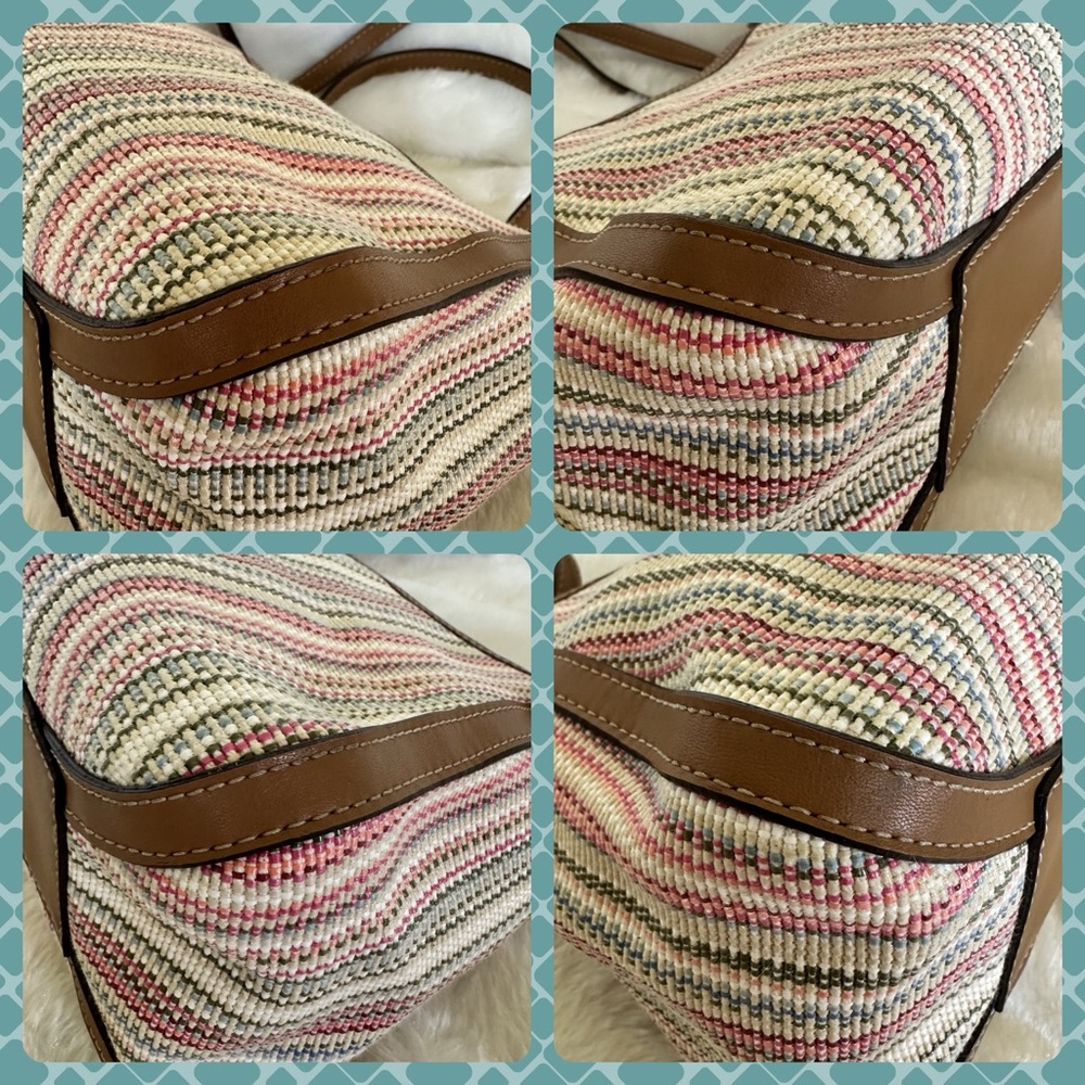 Fossil Striped Multicolor Shoulder Bag - Picture 8 of 12